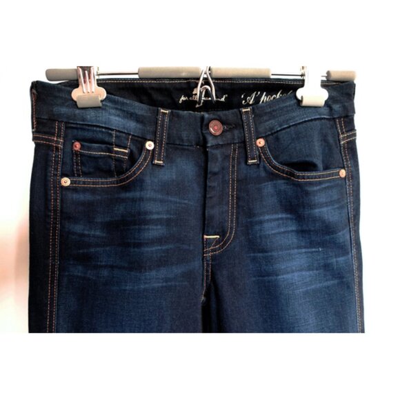 AS-NEW 7 for all mankind "A pocket" boot cut mid-rise jeans - Picture 3 of 10